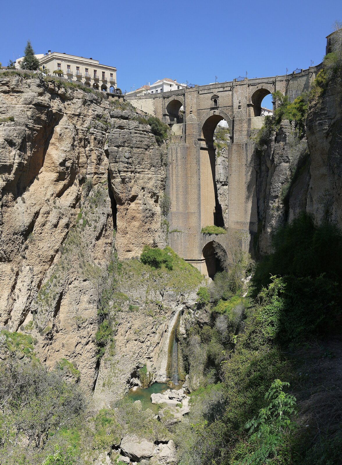 El Puente Nuevo sobre el Tajo, en Ronda